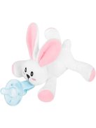 Zooawa plüss nyuszis cumitarttó cumival, OUTLET termék