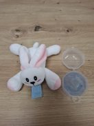 Zooawa plüss nyuszis cumitarttó cumival, OUTLET termék