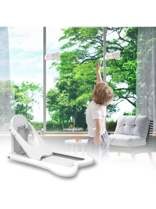 Műanyag tolóajtózár-4db-os csomag, OUTLET termék