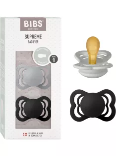 BIBS Supreme 2 db-os szilikon cumi 1-es. OUTLET termék