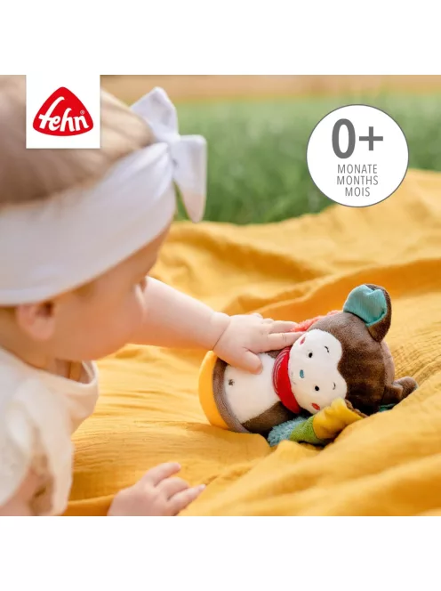 Fehn billegő, csörgő plüss denevér, OUTLET termék