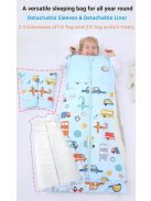 Chilsuessy állítható méretű téli-nyári babahálózsák, OUTLET termék