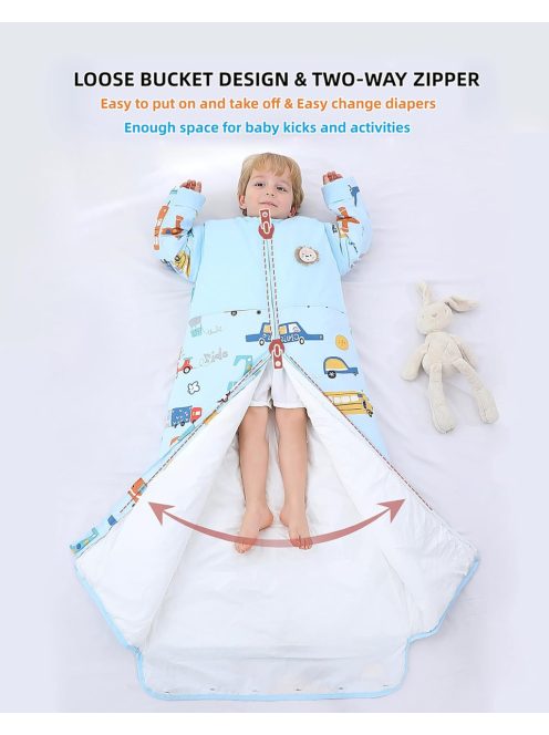 Chilsuessy állítható méretű téli-nyári babahálózsák, OUTLET termék