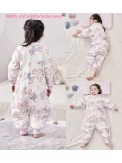 Chilsuessy Téli bélelt baba hálózsák 70-es méret 3.5TOG, OUTLET termék