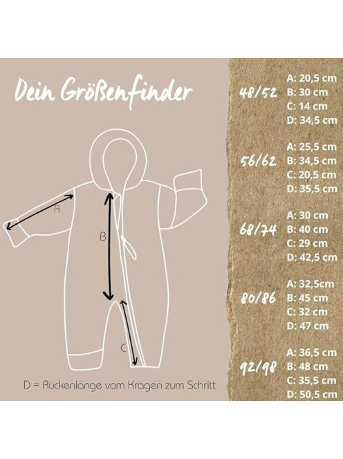 Hoppediz biopamut overál 68-74-es méret, OUTLET termék