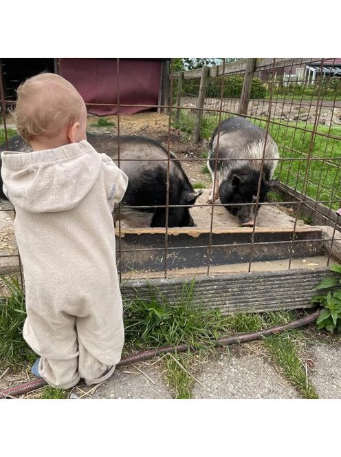 Hoppediz biopamut overál 68-74-es méret, OUTLET termék