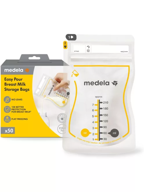 Medela anyatej tároló tasakok 50x210ml, OUTLET termék