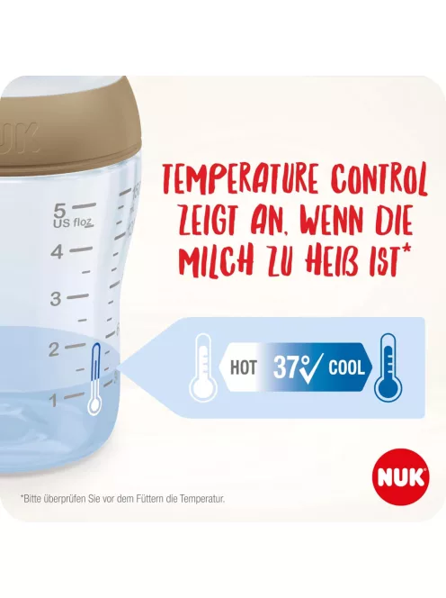 Nuk Perfect Match cumisüveg kezdőszett, 2x150ml, 2x260ml, kefe és cumi, OUTLET termék