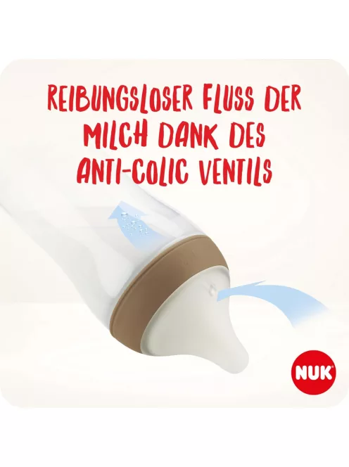 Nuk Perfect Match cumisüveg kezdőszett, 2x150ml, 2x260ml, kefe és cumi, OUTLET termék