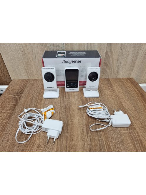 Babysense dupla kamerás bébiőr hanggal, OUTLET termék