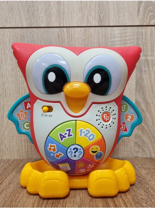 Fisher-Price Linkimals: Bölcs bagoly NÉMET nyelvű. OUTLET termék