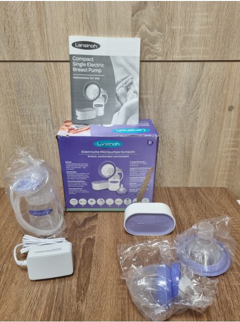 Lansinoh 2 fázisú kompakt elektromos mellszívó, OUTLET termék
