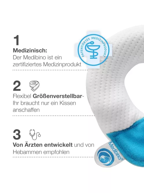Medibino laposfejűség elleni párna, OUTLET termék