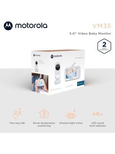 Motorola VM35 kamerás bébiőr, OUTLET termék