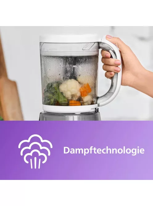  Philips Avent Premium 4:1-ben pároló- és turmix SCF883. OUTLET termék