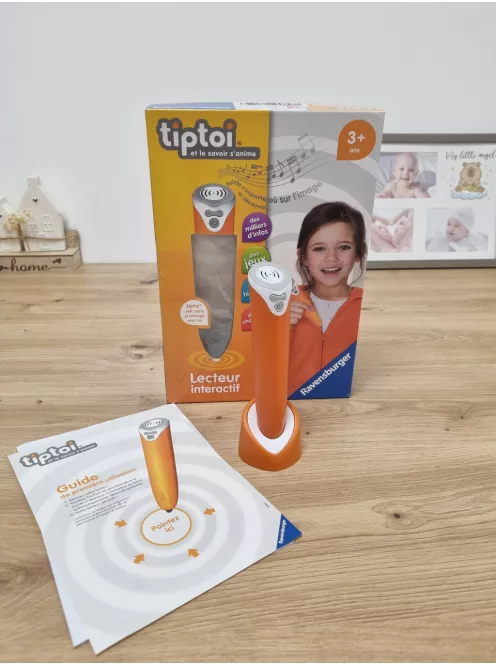 Ravensburger Tiptoi készségfejlesztő toll, Francia nyelvű játék, OUTLET termék