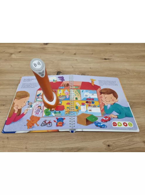 Ravensburger Tiptoi készségfejlesztő toll, Francia nyelvű játék, OUTLET termék