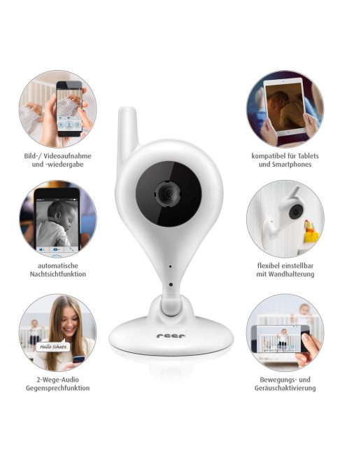 Reer SmartBaby 80300 HD digitális babakamera, OUTLET termék