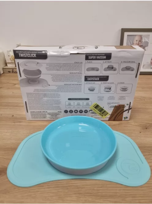 Twistshake Mini tapadókorongos tányér, OUTLET termék