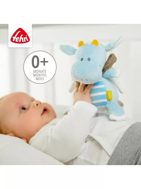 Fehn plüss zenélő alvássegítő sárkány, OUTLET termék