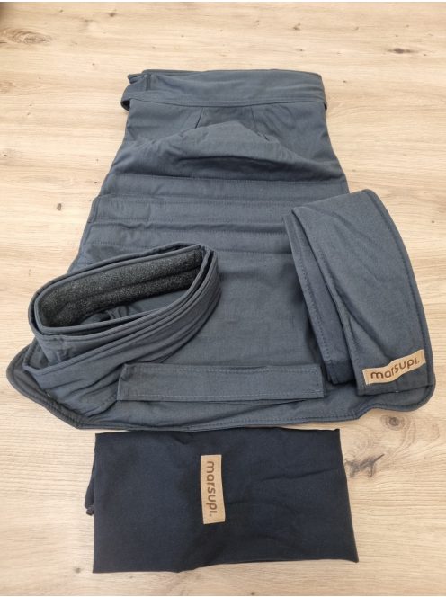 Marsupi Classic 2.0 hordozó - szürke (L), OUTLET termék