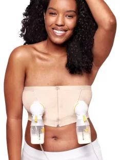   Medela melltartó Hands-Free mellszívóhoz bézs-L-es méret OUTLET termék