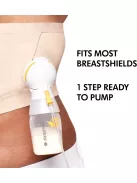 Medela melltartó Hands-Free mellszívóhoz bézs-L-es méret OUTLET termék