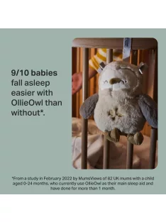   Tommee Tippee OllieOwl Deluxe alvást segítő plüss bagoly- hang és fény, OUTLET termék
