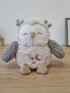 Tommee Tippee OllieOwl Deluxe alvást segítő plüss bagoly- hang és fény, OUTLET termék
