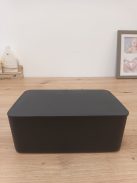 Törlőkendő tartó doboz- fekete OUTLET termék