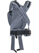 Hoppediz Nabaca babahordozó Basit Set -denim, OUTLET termék