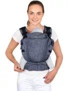 Hoppediz Nabaca babahordozó Basit Set -denim, OUTLET termék