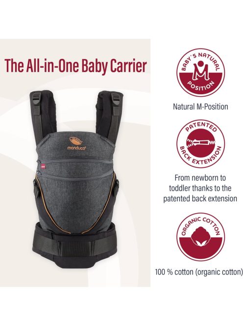 Manduca XT All-In-One babahordozó 3,5- 20 kg-ig Outlet termék