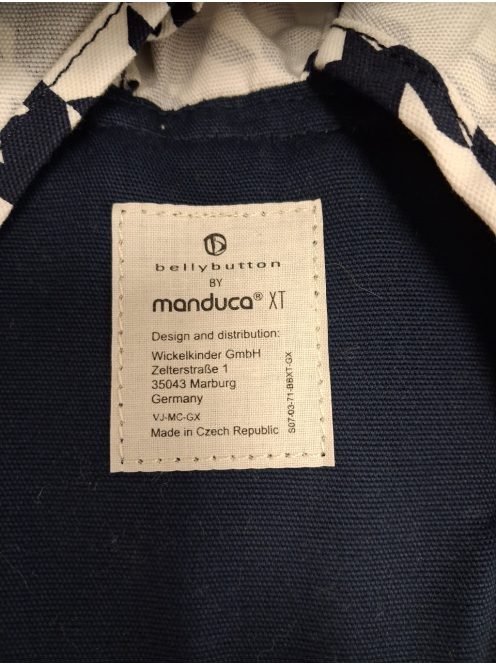 Manduca XT All-In-One babahordozó 3,5- 20 kg-ig OUTLET termék