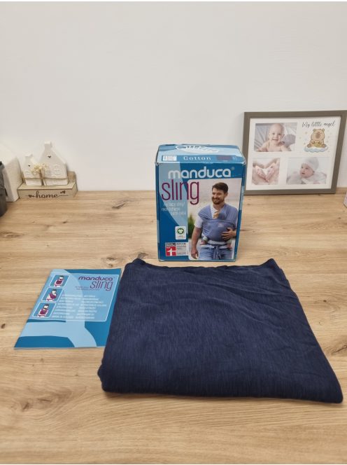 Manduca Sling rugalmas babahordozó kendő - NAVY. OUTLET termék