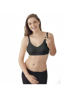 Medela szoptatós melltartó M méret-fekete, OUTLET termék