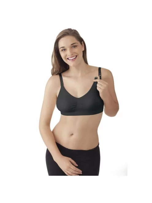 Medela szoptatós melltartó M méret-fekete, OUTLET termék