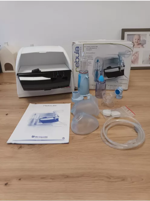 Nebula Air Liquide komplett aeroszolterápiás rendszer, OUTLET termék