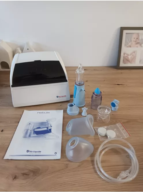 Nebula Air Liquide komplett aeroszolterápiás rendszer, OUTLET termék
