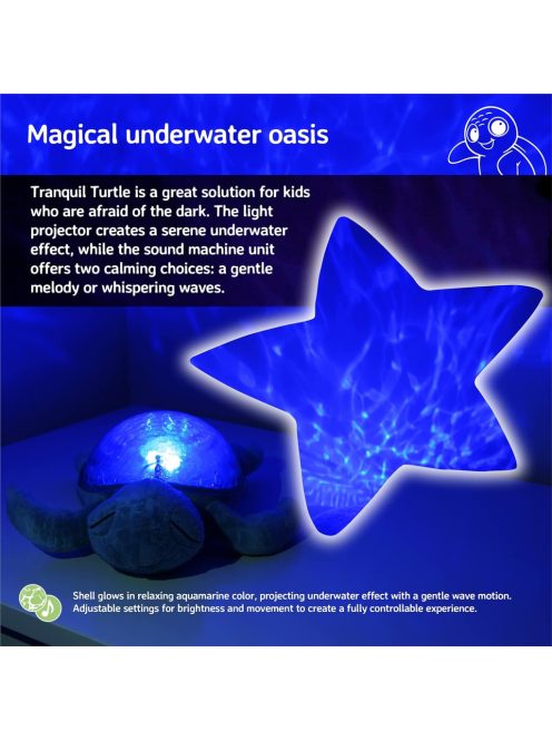 Cloud b zenélő-világító éjszakai fényprojektor,OUTLET termék 