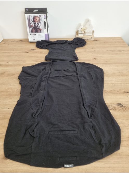 Dooky fekete univerzális gyereküléshuzat. 9-18 kg OUTLET termék.