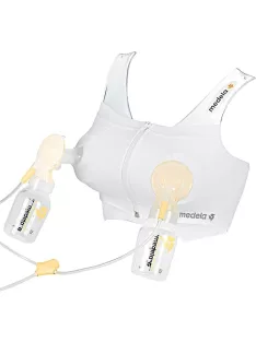   Medela Easy Expression szoptatós melltartó S méret-fehér, OUTLET termék