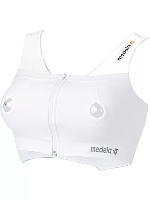 Medela Easy Expression szoptatós melltartó L méret-fehér, OUTLET termék