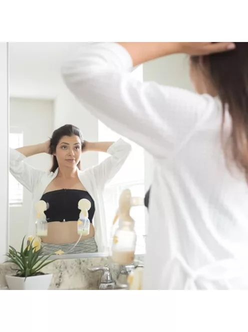 Medela Easy Expression szoptatós melltartó L méret-fehér, OUTLET termék