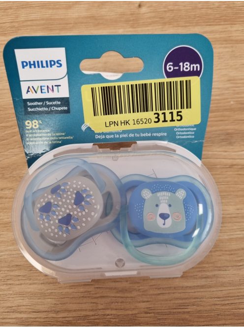 Philips Avent Ultra Air Cumi 2db, OUTLET termék