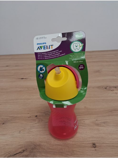 Philips Avent szívószálas itató 300 ml. OUTLET termék