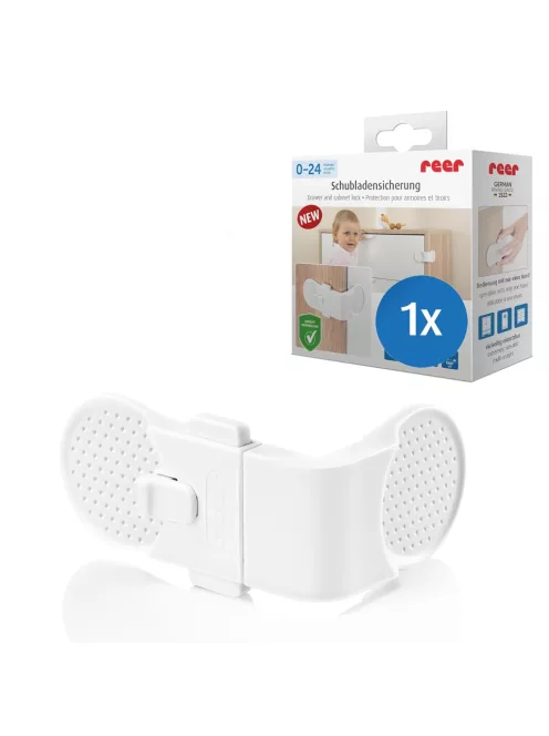 Reer gyermekbiztonsági zár szekrényhez, OUTLET termék