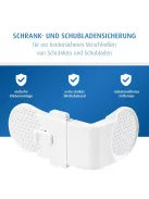 Reer gyermekbiztonsági zár szekrényhez, OUTLET termék