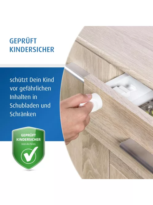 Reer 4db mágneses fiókzár, OUTLET termék