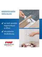 Reer 4db mágneses fiókzár, OUTLET termék